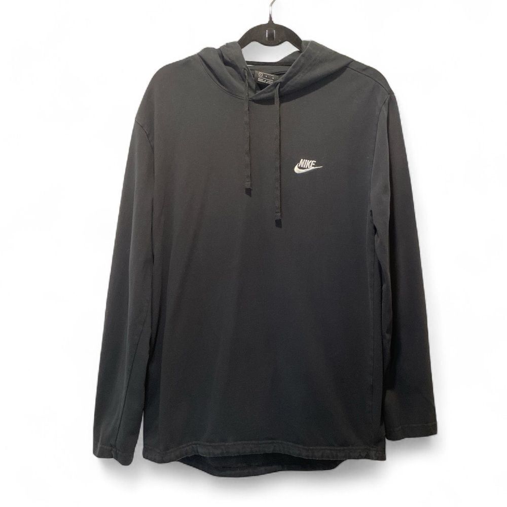 Nike pullover hoodie with White Logo size L